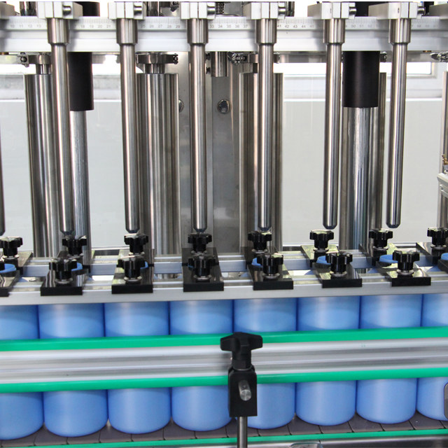 Peralatan Pengisian Botol Semprot Plastik Pembersih Tangan Otomatis