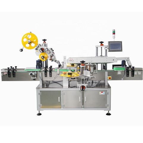 Skilt Automatic Double Sides Motor Oil Bucket Labeling Machine 