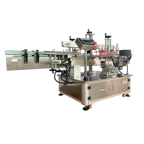 Skilt Automatic Double Sides Motor Oil Bucket Labeling Machine 