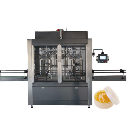 Mesin Pengisian Minyak Pelabelan Capping Line Produksi Minyak Otomatis untuk Minyak Sawit / Mustard / Rem / Mesin 