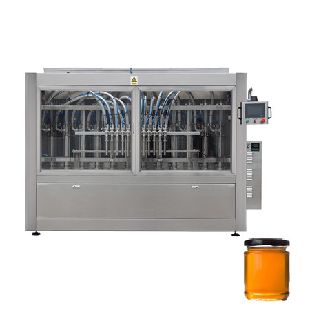 Servo Motor HDPE Botol Mengisi dan Mesin Aluminium Foil Sealing untuk Makanan Kosmetik Farmasi Saus Pasta Cair 