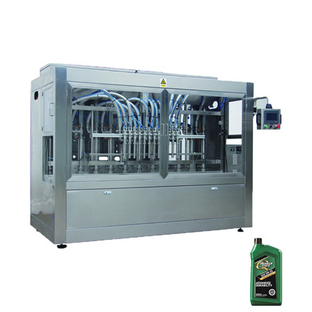 Mesin Minuman Makanan Otomatis 4 Kepala Mesin Pengisian dan Capping Botol Minyak Goreng dengan Belt Conveyor (YT4T-4G1000 dan CDX-1) 