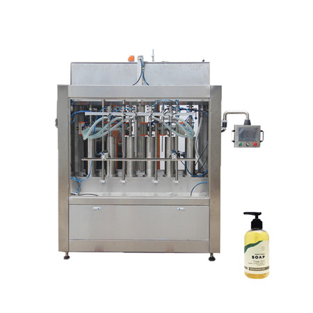 Otomatis Lotion Botol Plastik Saus Pasta Shampoo Body Wash Shower Filling Machine 
