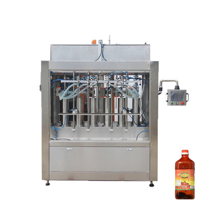 Semi Otomatis Piston Oil Sauce Paste Cream Shampoo Liquid Bottle Filling Machine / Filler 