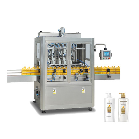 Automatic Hand Gel Sanitizer Shampoo Rotatory Filling and Capping Line Mesin Produksi 